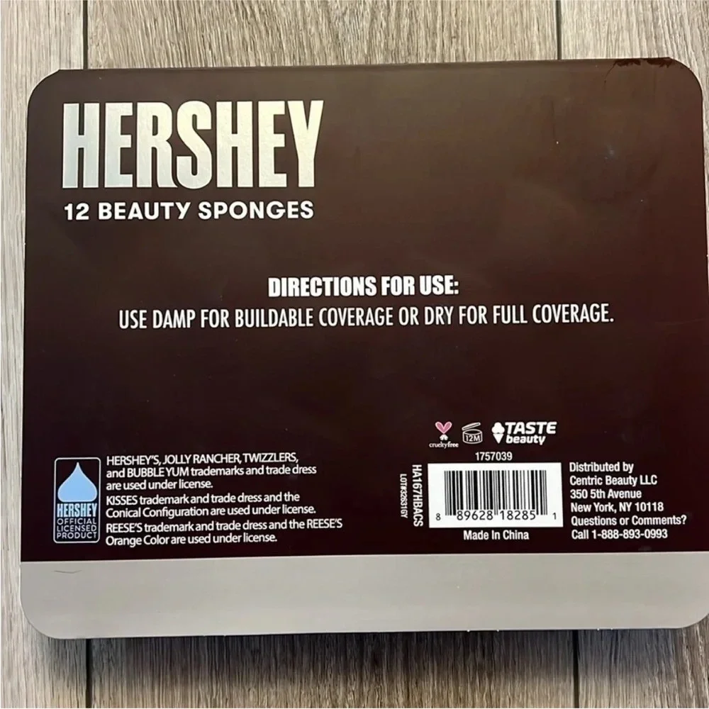 *Final Price* Hershey’s 12-Piece Beauty Blender Makeup Sponges Set NEW
